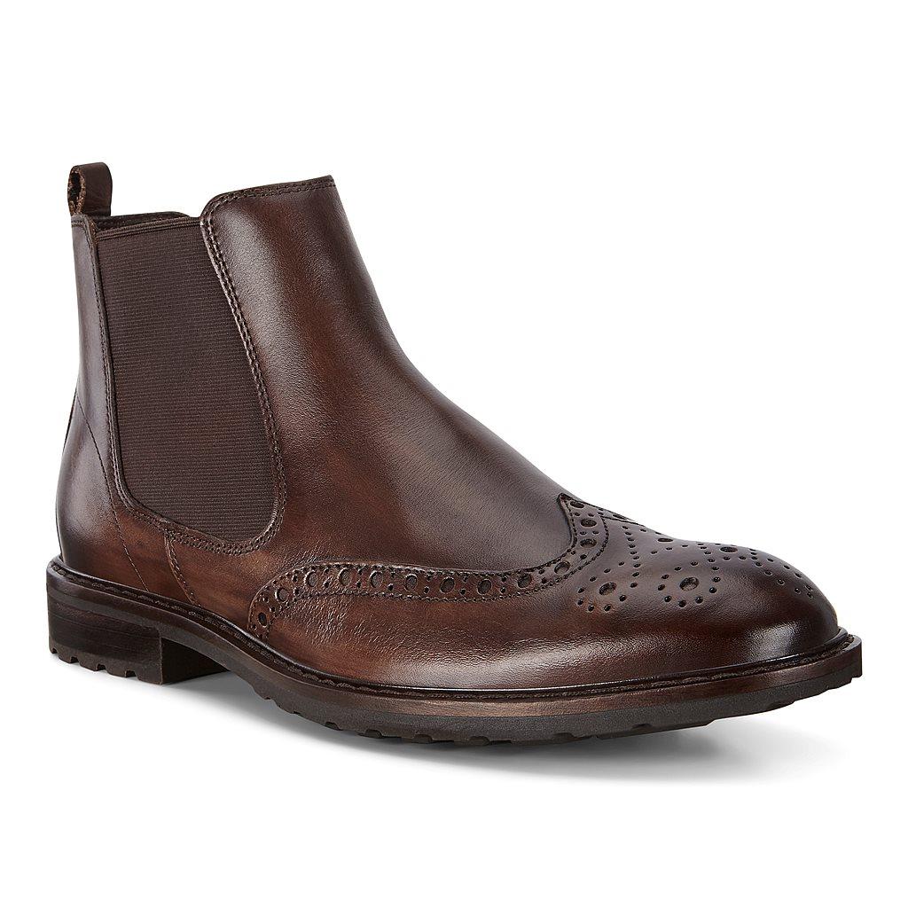 Bottine Chukka Ecco Vitrus I Homme Marron 2407-QRMNY